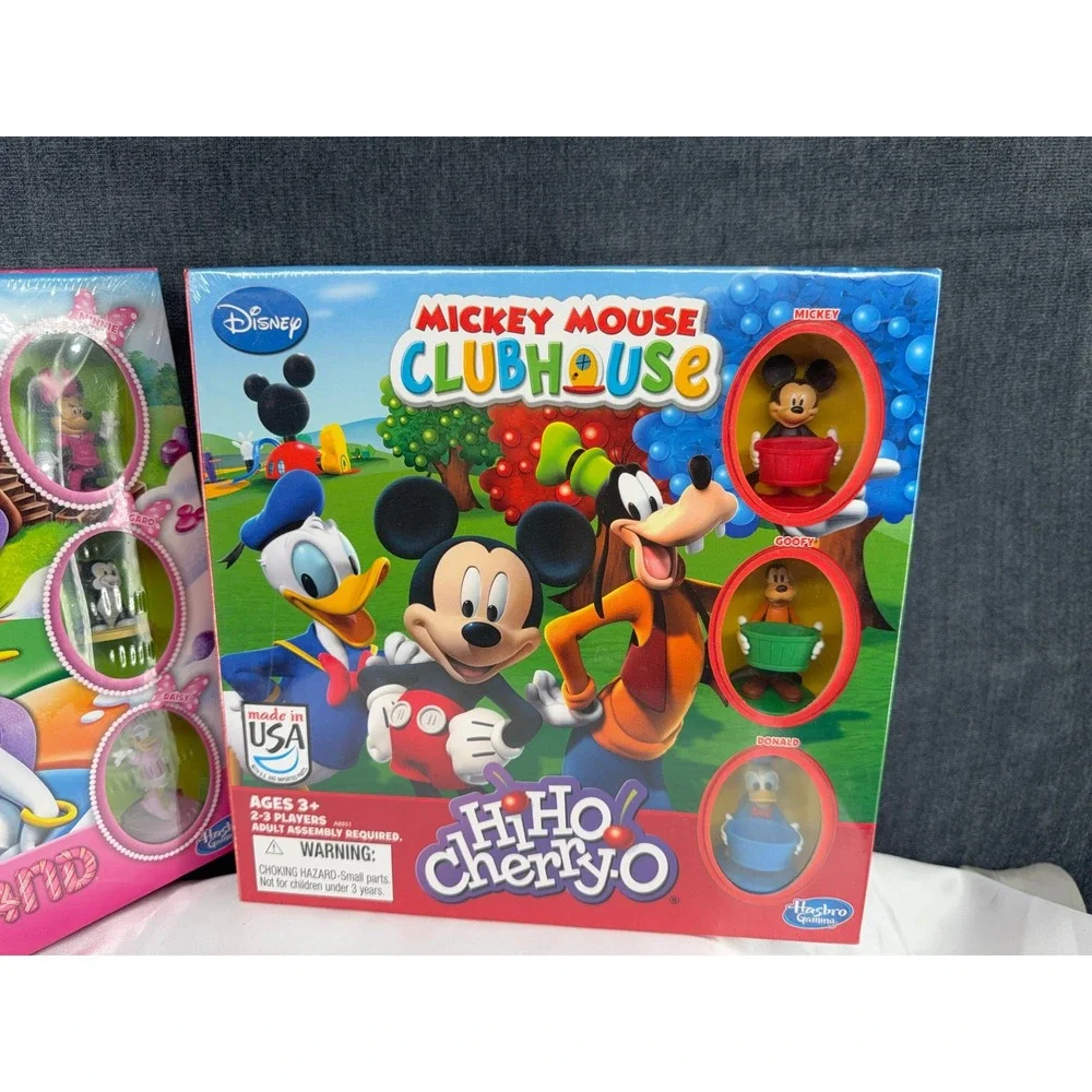 Disney Mickey Mouse Clubhouse & Minnie Games Toys Lot 2013 Sealed Fisher-Price